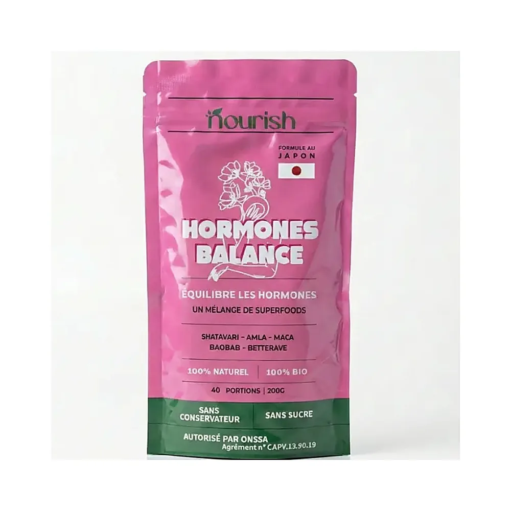 Sachet Équilibre hormonal Nourish 200 g, poudre en doypack