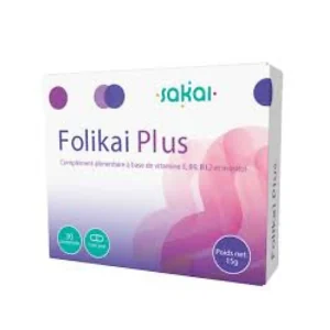 folkai plus 30 comprimes hyphadiet FOLKAI PLUS 30 comprimés Hyphadiet acide folique fer iode