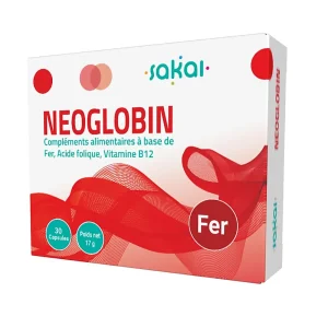 neoglobin 30 comprimes hyphadiet NEOGLOBIN 30 comprimés Hyphadiet complément fer vitamines