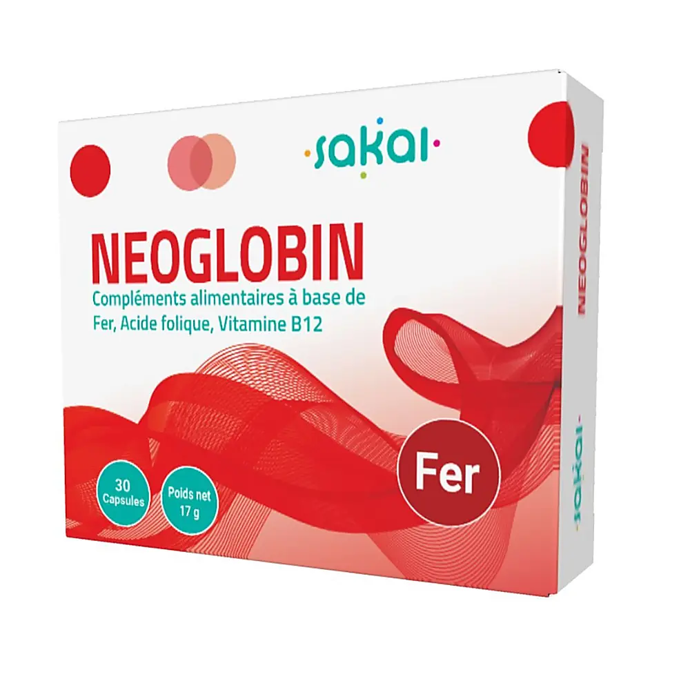neoglobin 30 comprimes hyphadiet NEOGLOBIN 30 comprimés Hyphadiet complément fer vitamines