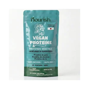 Protéine végétale Nourish – 200 g Sachet Protéine végétale Nourish 200 g, poudre en doypack