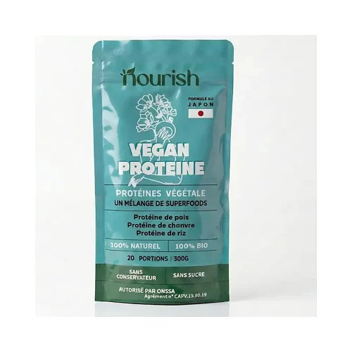 Sachet Protéine végétale Nourish 200 g, poudre en doypack