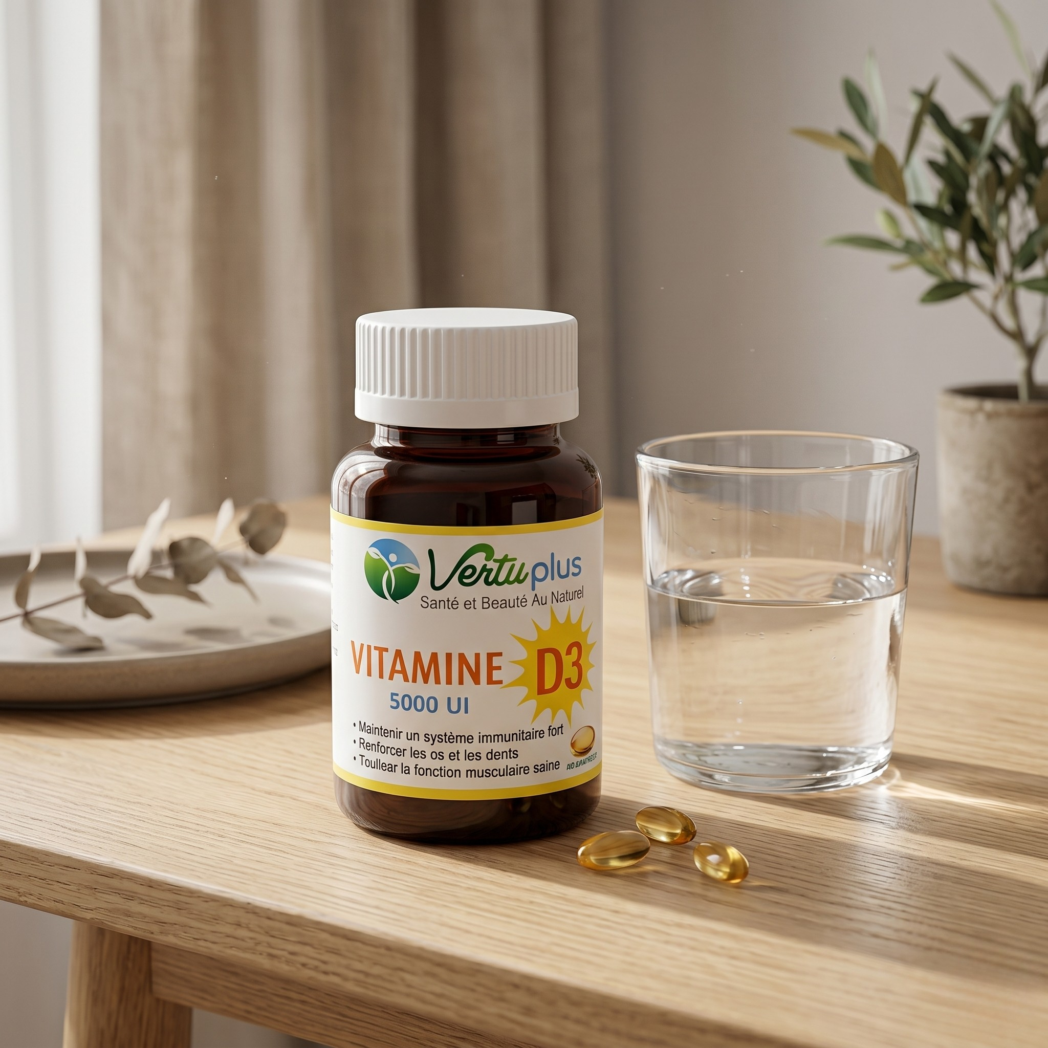 Vitamine D prix Maroc complément alimentaire gélules capsules