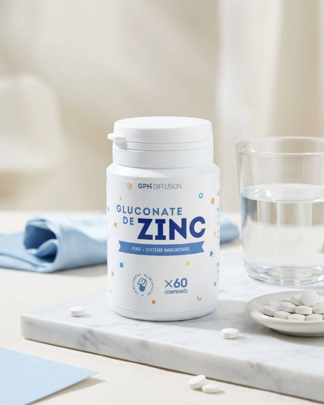 Complément alimentaire zinc bienfaits immunité peau cheveux ongles Maroc