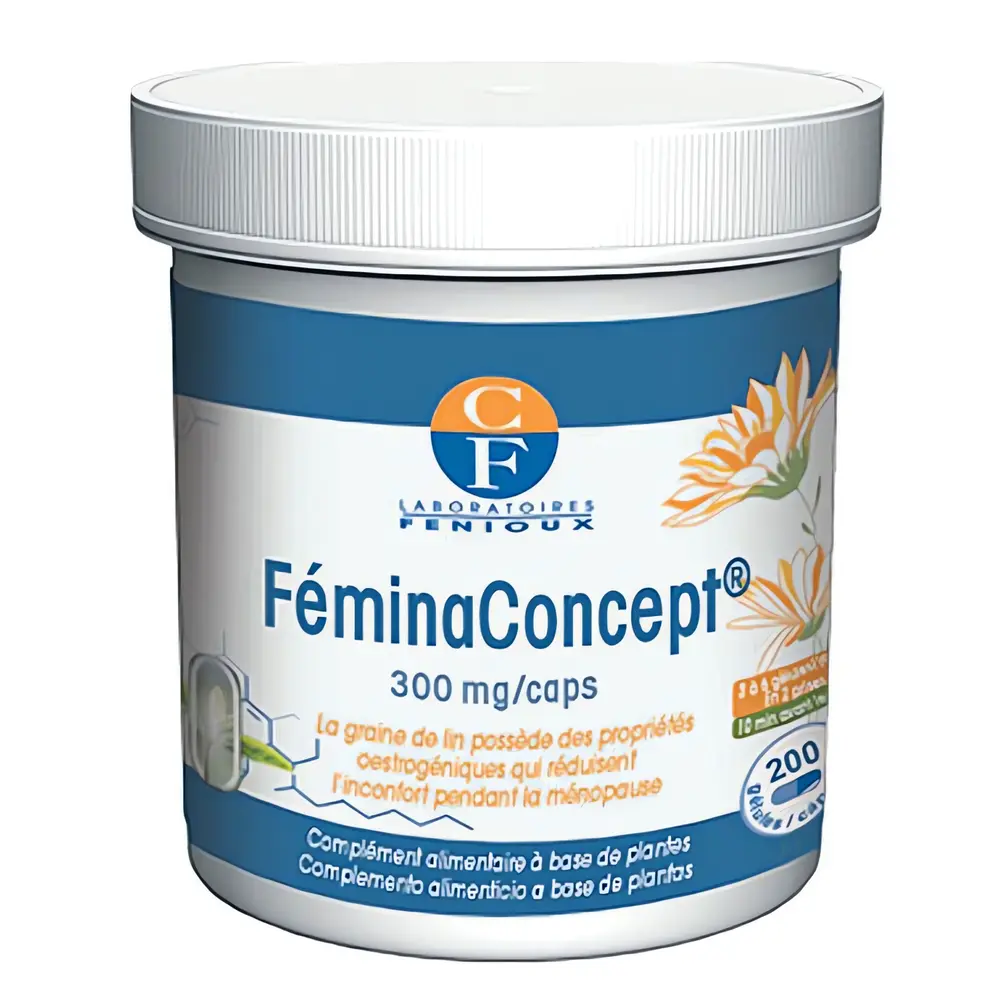 FéminaConcept Laboratoires Fenioux extrait lin maca yam