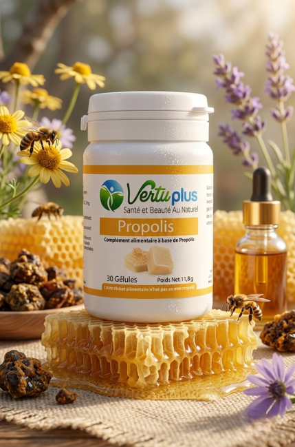 Propolis prix Maroc gélules capsules spray bio complément naturel immunité