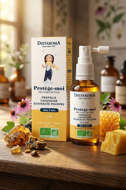 Propolis bienfaits immunité gorge antioxydant antibactérien naturel Maroc