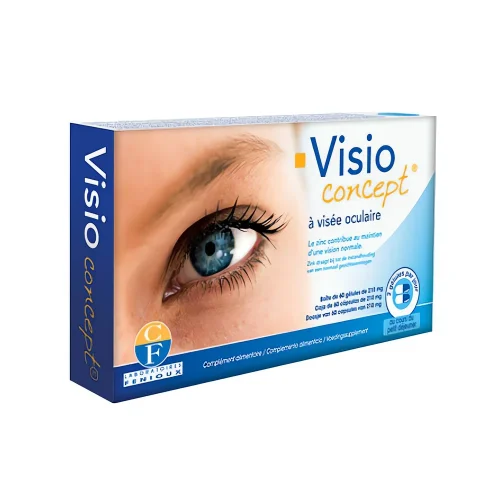 Visioconcept Fenioux ginkgo luteine zinc vision