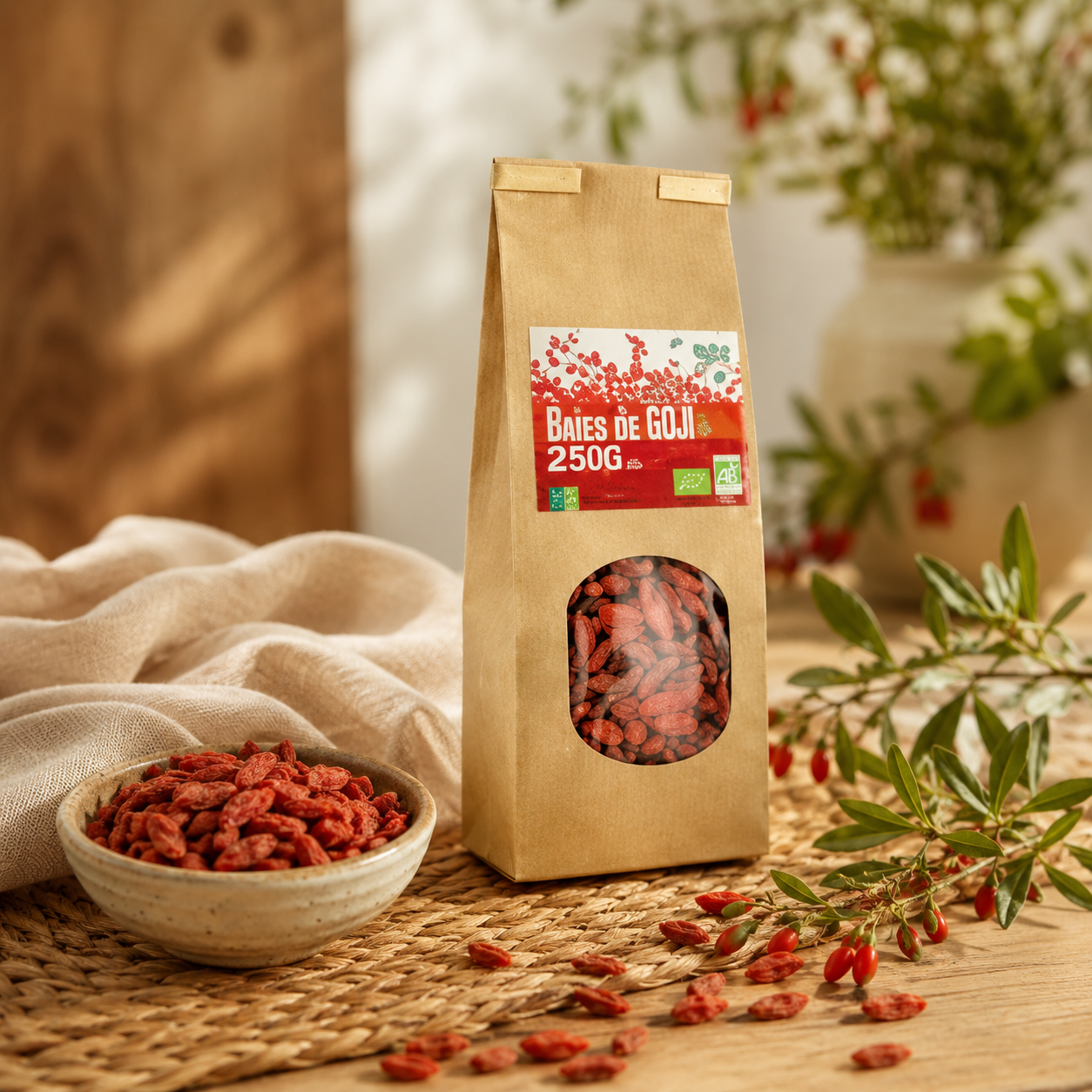 Baies de goji bio prix maroc livraison rapide