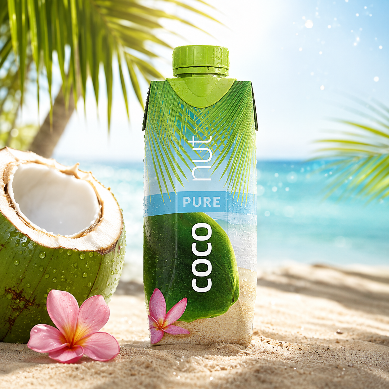 Eau de coco maroc bio sans sucre – Herboristerie Principale