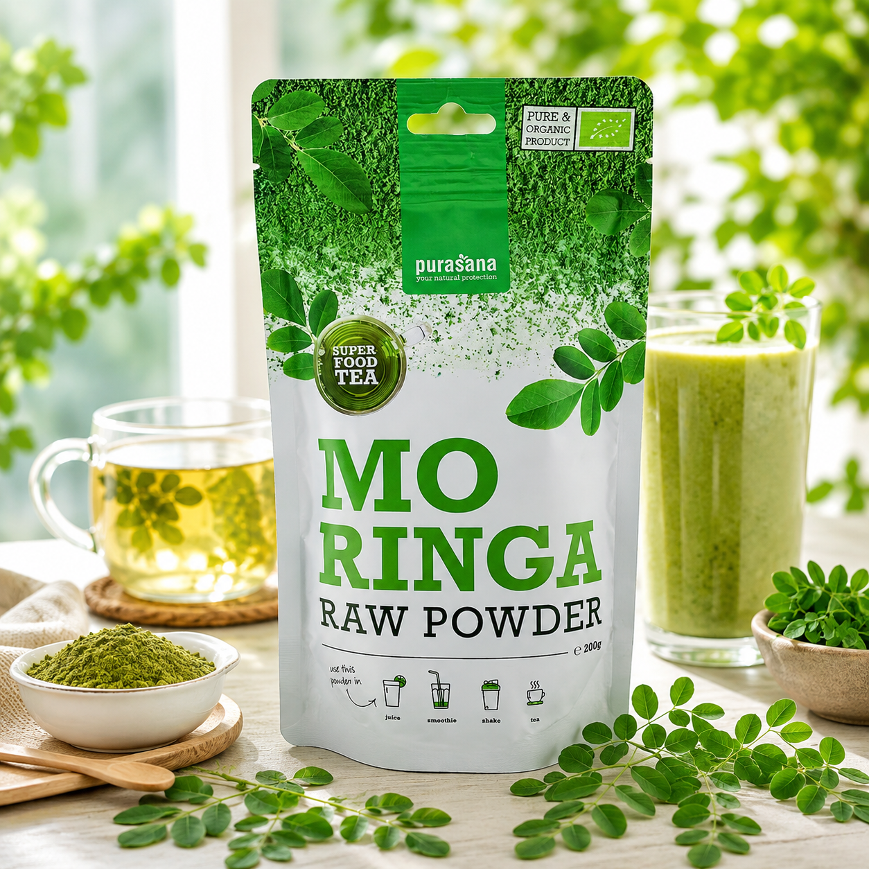 Poudre de moringa maroc bio moringa oleifera – Herboristerie Principale