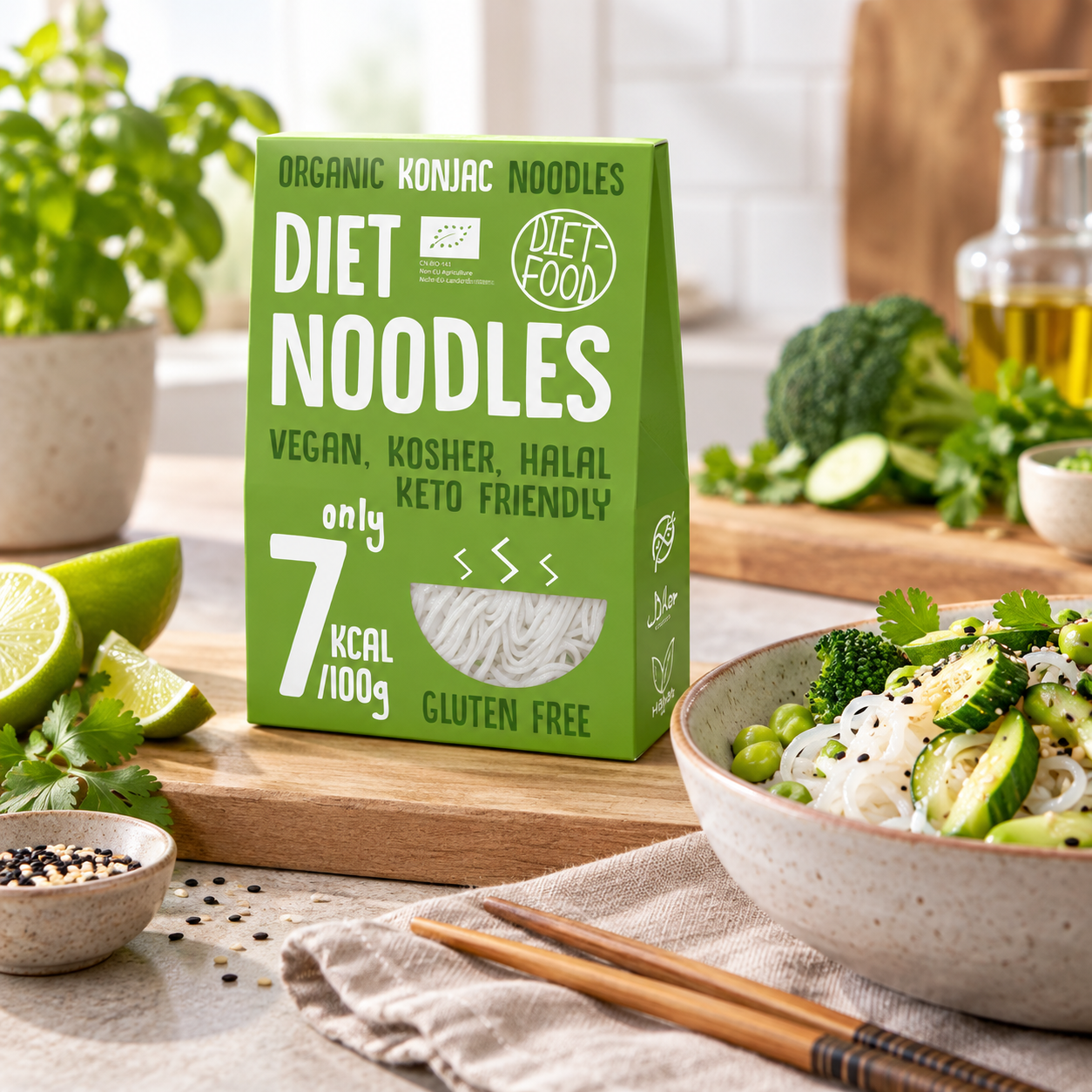 Shirataki maroc nouilles asiatiques konjac sans gluten – Herboristerie Principale