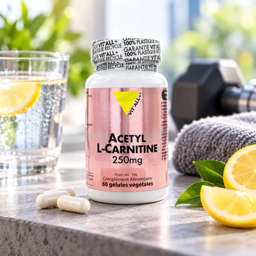 Acides aminés – Acétyl L-carnitine Vit'All+ complément alimentaire