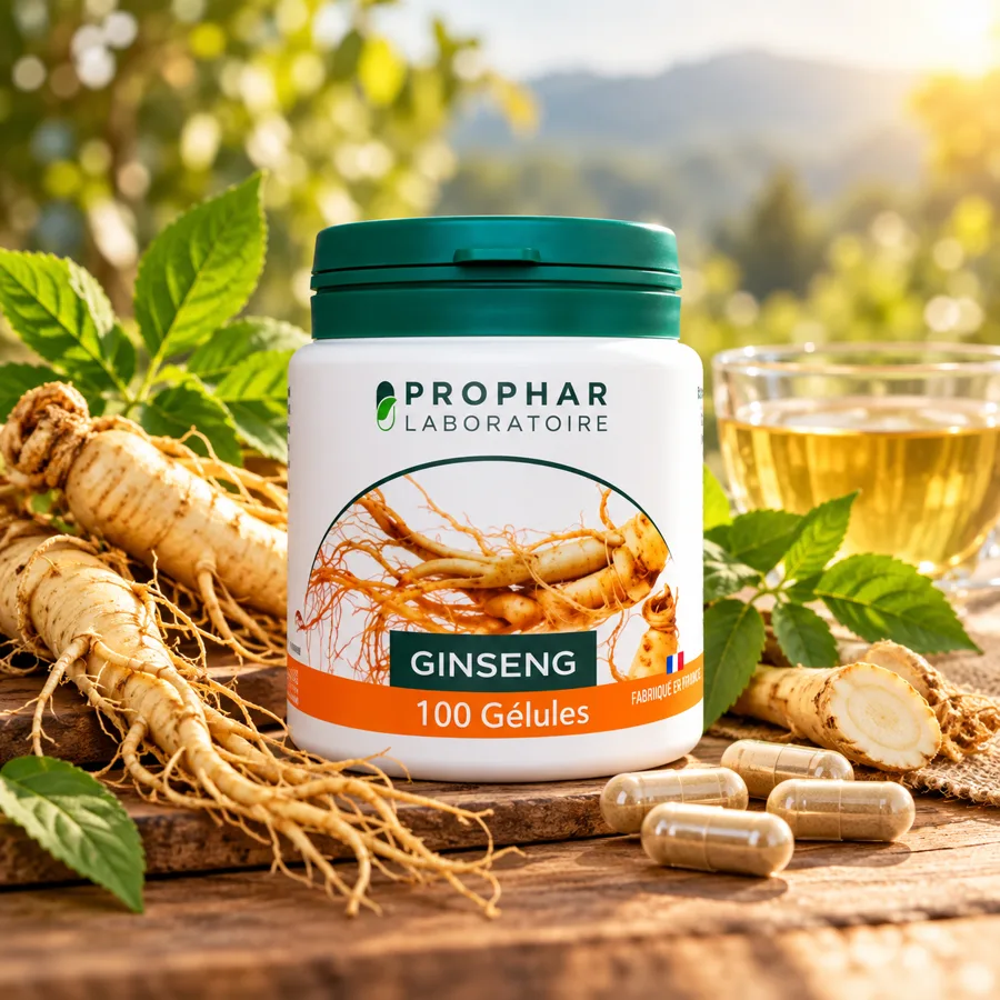Ginseng rouge – complément alimentaire ginseng Prophar 100 gélules