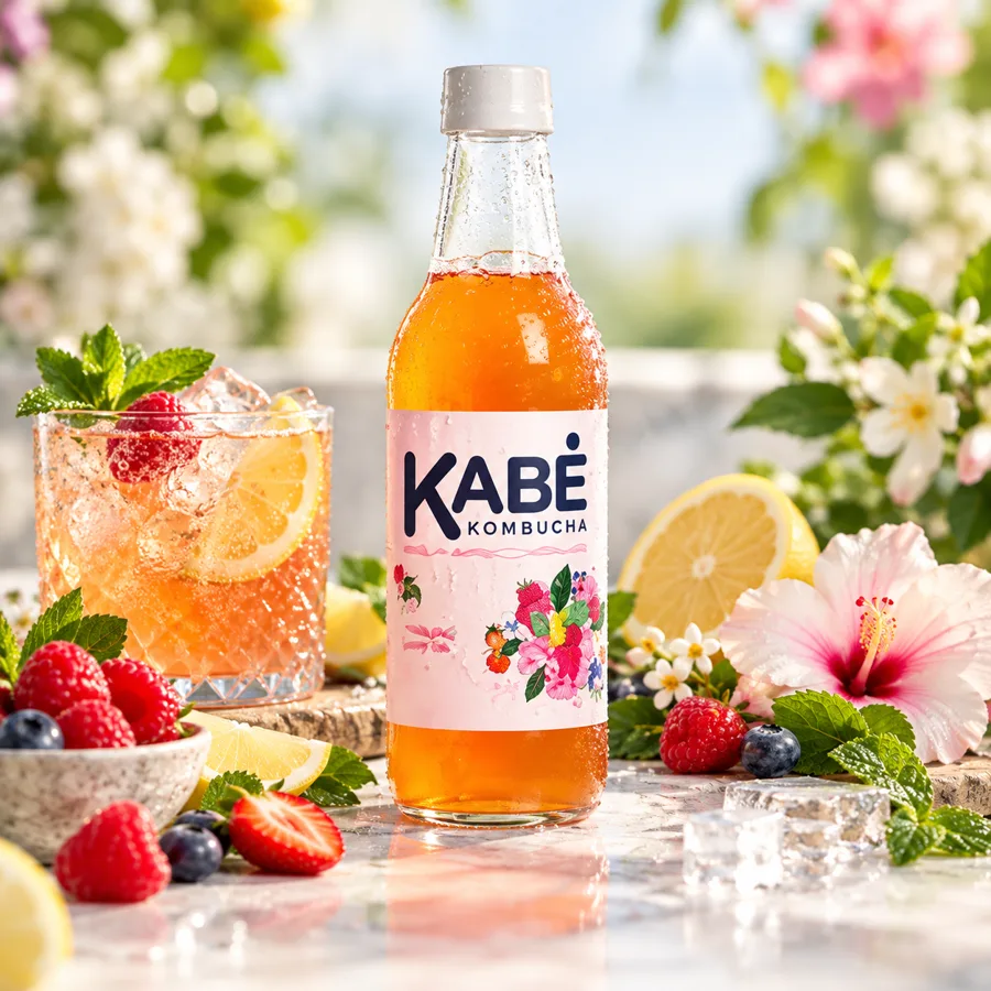 Kombucha Maroc – boisson fermentée pétillante Kabé Kombucha