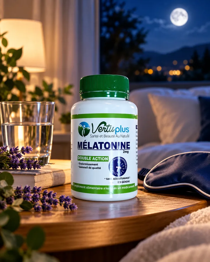 Mélatonine Maroc – mélatonine Vertuplus double action