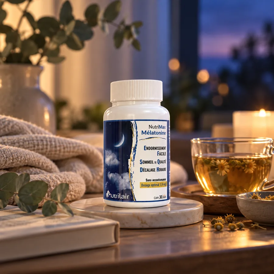 Mélatonine prix Maroc – mélatonine Nutrimax sommeil